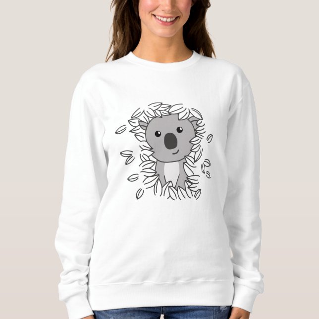 Sudadera Koala Sweet Animals For Children Kawaii Koalas (Anverso)