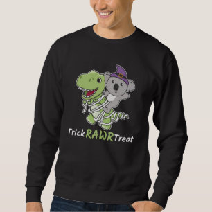 Sudadera Koala Trick Rawr Treat T-rex Mummy Costume