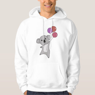Sudadera Koala vuela con globos dulces niños animales