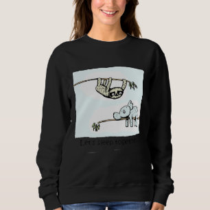 Sudadera Koala Y Sloth Duermen Juntos