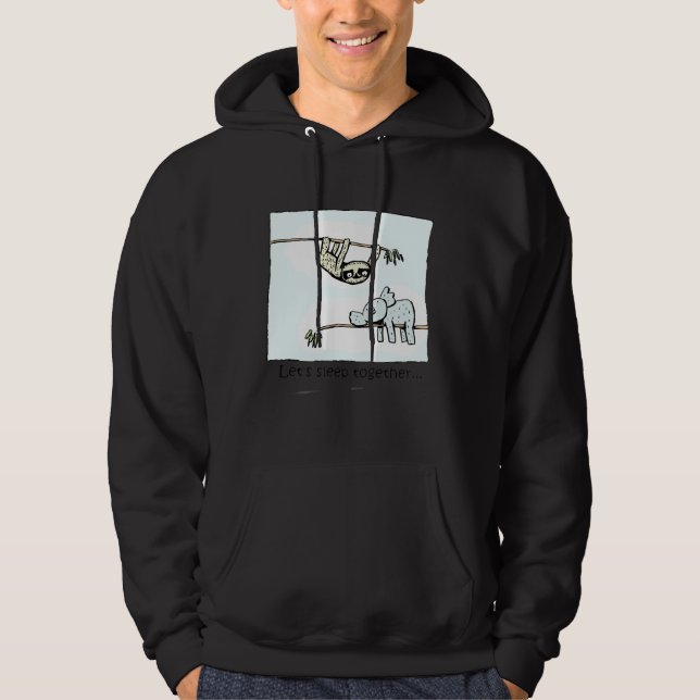 Sudadera Koala Y Sloth Duermen Juntos (Anverso)