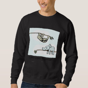 Sudadera Koala Y Sloth Duermen Juntos