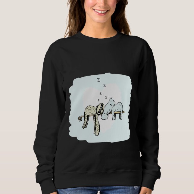 Sudadera Koala Y Sloth Sleeping (Anverso)