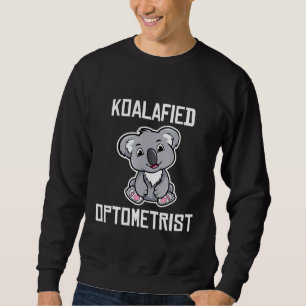 Sudadera Koalafied Optometrist Funny Koala Lover Optometría