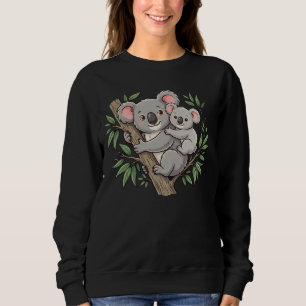 Sudadera Koalas kawaii madre e hijo