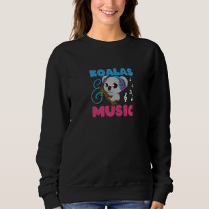 Sudadera Koalas Y Music Notes: El cantante musical Eucalypt