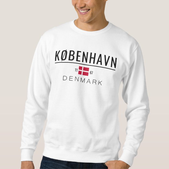 Sudadera København (Copenhague) Dinamarca 1167 (Anverso)