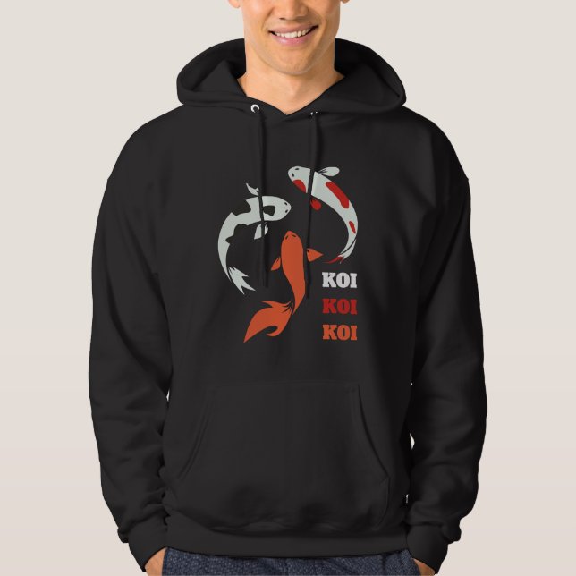 Sudadera Koi Asian Fish (Anverso)