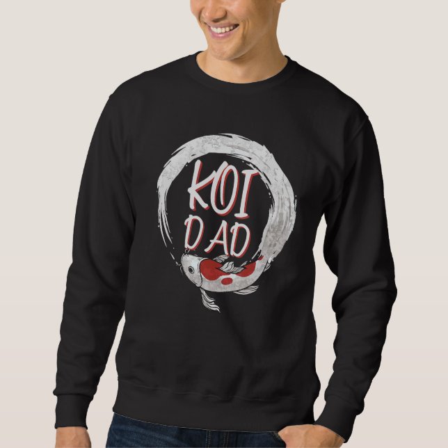 Sudadera Koi Dad japonés Koi Fish 1 (Anverso)