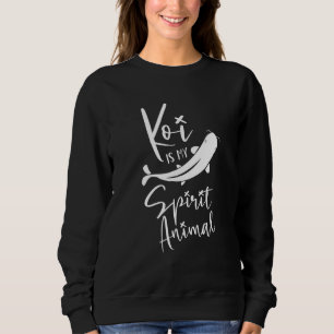Sudadera Koi es mi animal espiritual - Japón Koi Pond