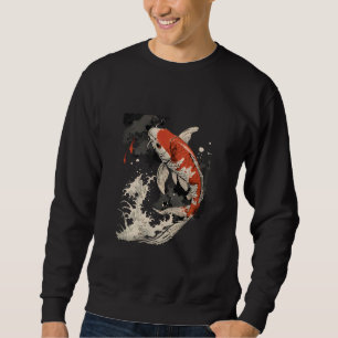 Sudadera Koi Fish Asian Carp Japonés Koi Carp Fish Nishiki