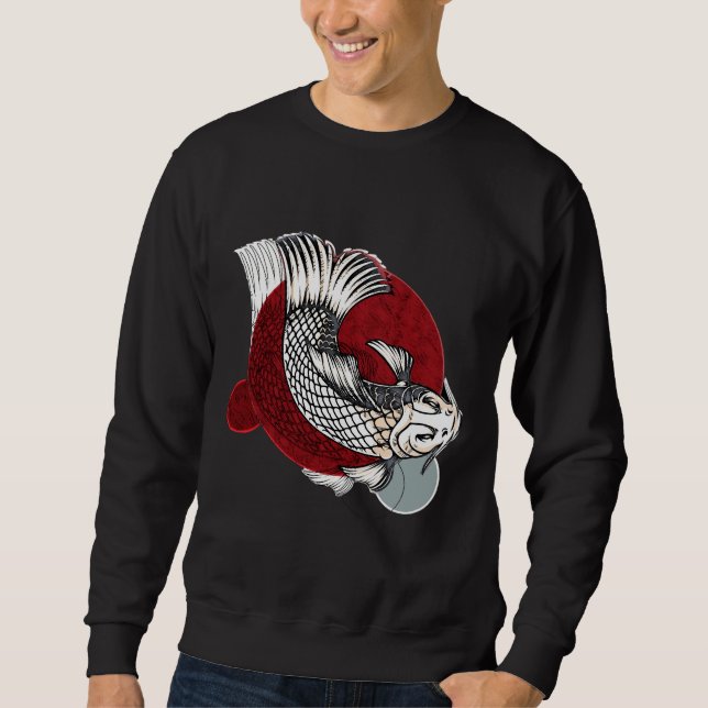 Sudadera Koi Fish D Tees (Anverso)