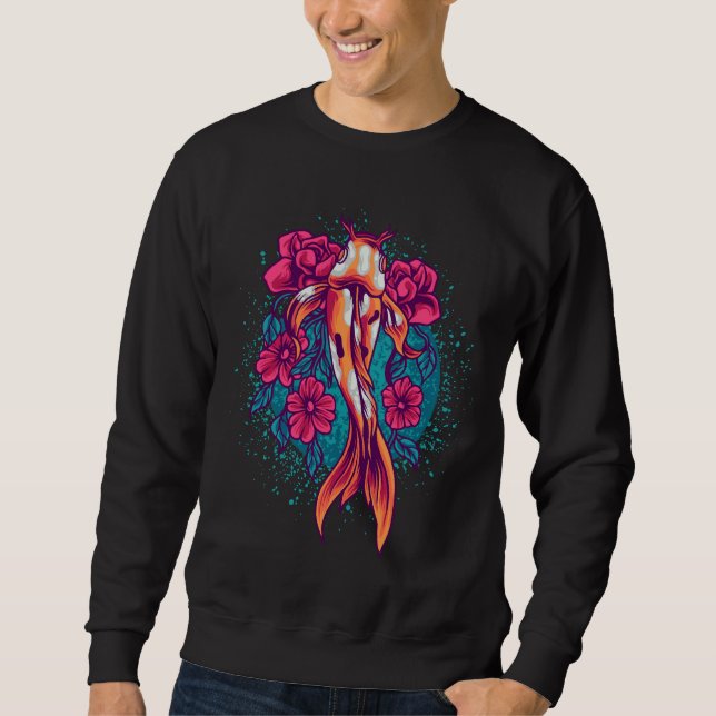 Sudadera Koi Fish Elegance (Anverso)
