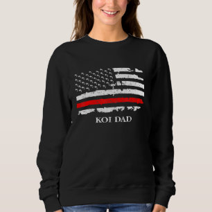 Sudadera Koi Fish Estilo Japonés Pescado De Carpa Papá