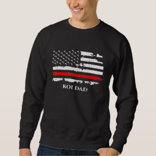 Sudadera Koi Fish Estilo Japonés Pescado De Carpa Papá