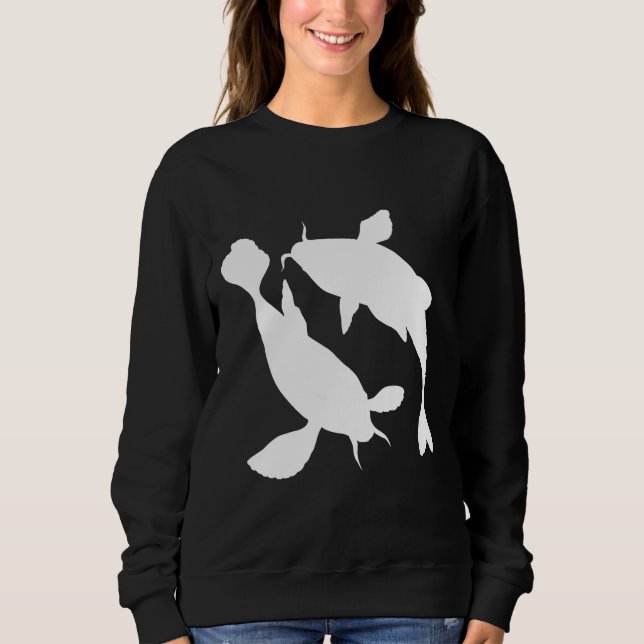 Sudadera Koi Fish Silhouette (Anverso)