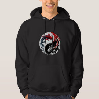 Sudadera Koi Fish, Ying Yang simbólico