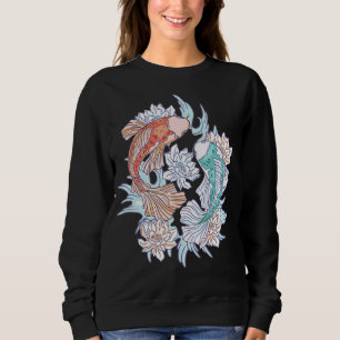 Sudadera Koi In Ying & Yang Style Para Hombres, Mujeres Y N