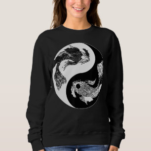 Sudadera Koi Nishikigoi Fish Koi Carp Japón Ying Yin Yang