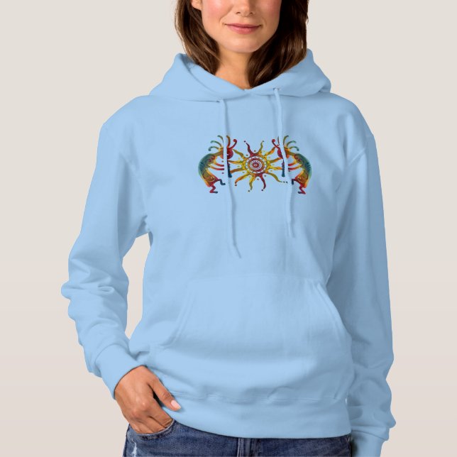 Sudadera KOKOPELLI DUO SUN + tus ideas (Anverso)