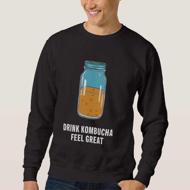 Sudadera Kombucha Beneficios Brewer Maker Tea Lover 3 (Anverso)