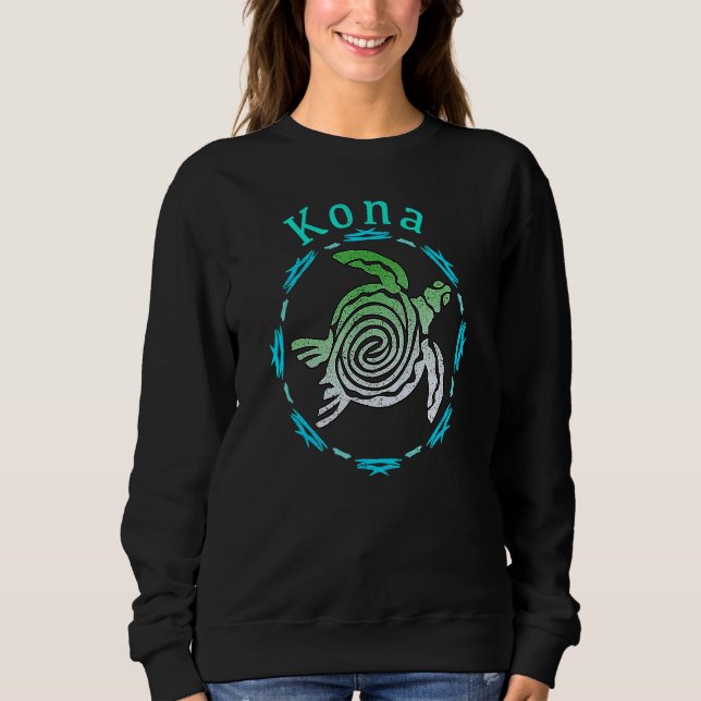 Sudadera Kona Hawaii Vintage (Anverso)
