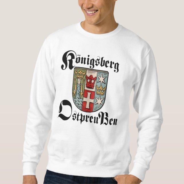 Sudadera Königsberg Ostpreußen (Anverso)