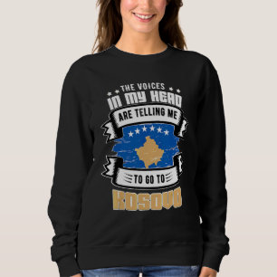 Sudadera Kosovo En Mi Cabeza