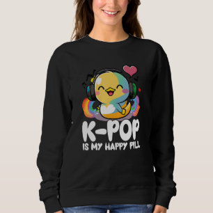 Sudadera Kpop Fan Happy Pill Duck Merch K-pop Merchandise K