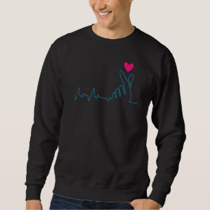 Sudadera Kpop Heartbeat Kpop Hand Kpop Moda Kop Merch K