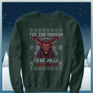 Sudadera Krampus Es La Temporada De Ser Jolly O Más