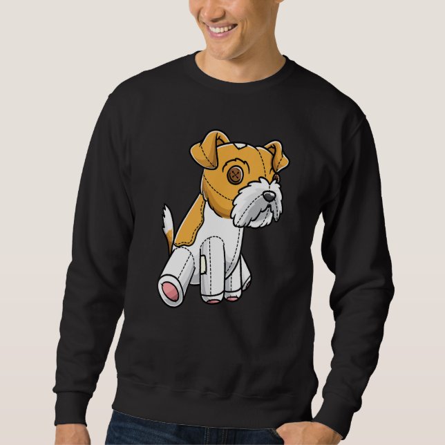 Sudadera Kromfohrlander Perro Kromi Perro Perro relleno (Anverso)