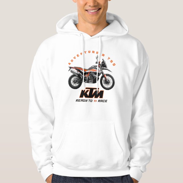 Sudadera KTM ADVENTURE R 790 Designer Apparel Hoodie (Anverso)