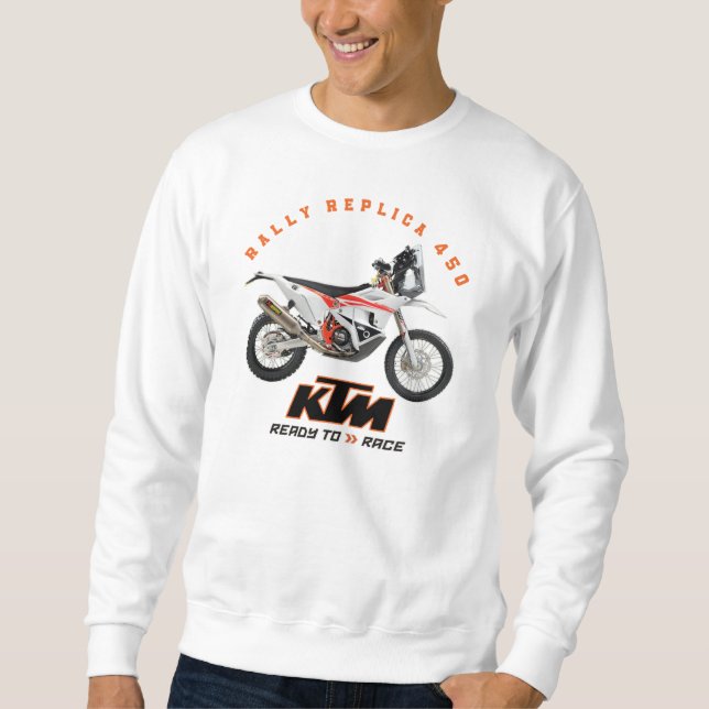Sudadera KTM RALLY REPLICA 450 Camisas de diseño (Anverso)