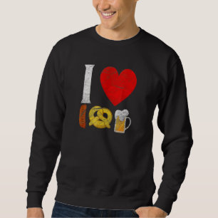 Sudadera Ktoberfest Ich Love Beer Retro Tarifas bávaras ale