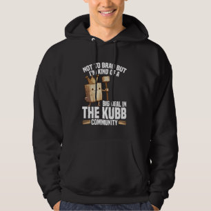 Sudadera Kubb King Viking Chess Jugador Lawn Juego Kubb
