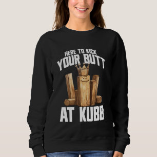 Sudadera Kubb Player Lawn Game Yard Juego Viking Chess K