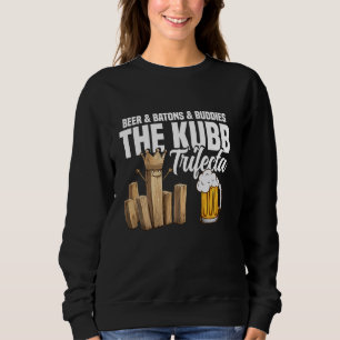 Sudadera Kubb Set Lawn Juego Jugador de juegos de yates Bee