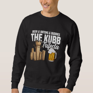 Sudadera Kubb Set Lawn Juego Jugador de juegos de yates Bee