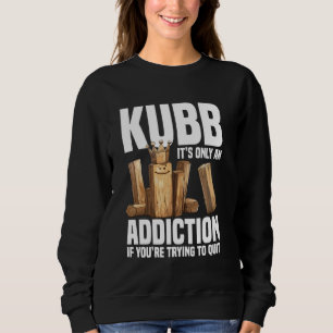 Sudadera Kubb Set Viking Chess Legend Lawn Game Player Viki