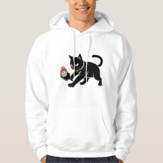 Sudadera Kuching Pickleball Club Manga Cat Design