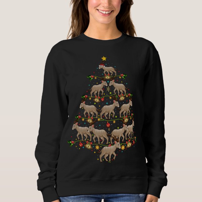 Sudadera Kudu Xmas Tree Gift Santa Hat Kudu Navidades (Anverso)