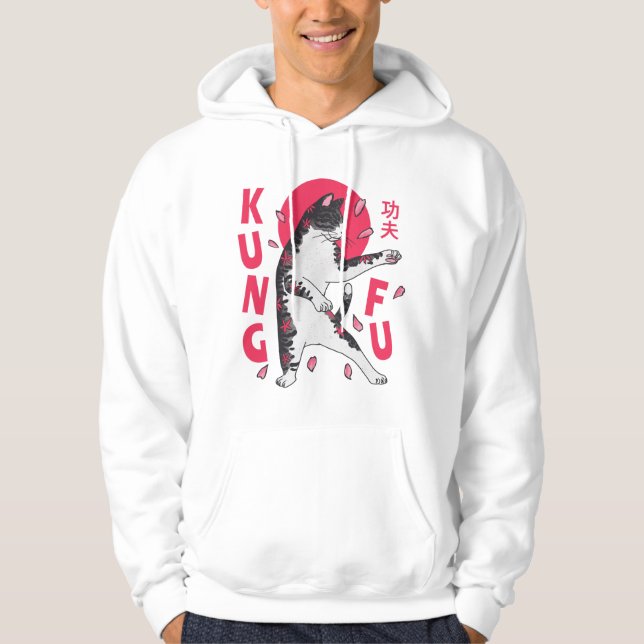 Sudadera Kung Fu Cat (Anverso)