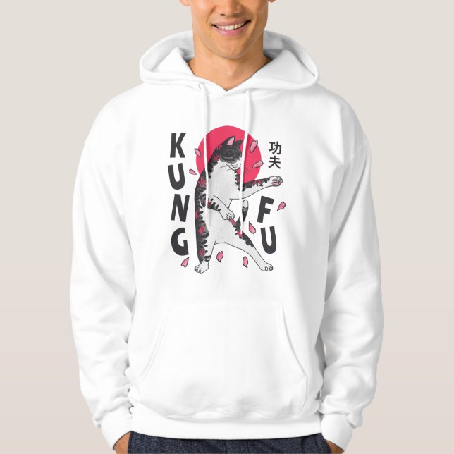 Sudadera Kung Fu Cat (Anverso)