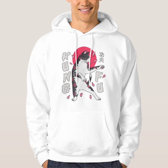 Sudadera Kung Fu Cat (Anverso)