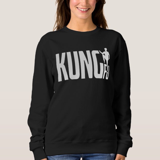 Sudadera Kung Fu Simple Guay Artwork Kung Fu (Anverso)
