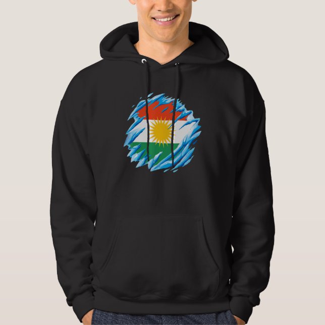 Sudadera Kurdistán kurdo (Anverso)