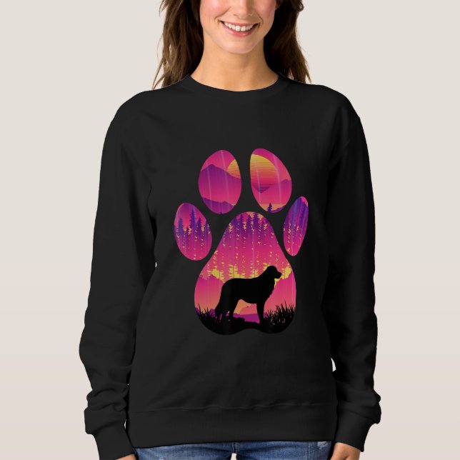 Sudadera Kuvasz Paw Mom Dad Dog  Women Men (Anverso)
