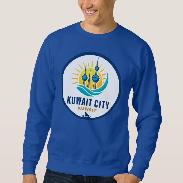 Sudadera Kuwait City Kuwait Middle East (Anverso)