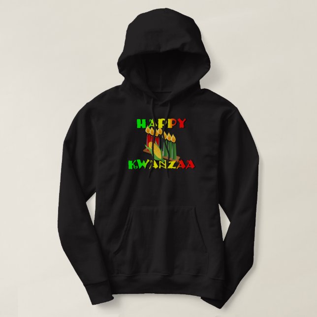SUDADERA KWANZAA FELIZ (Diseño del anverso)